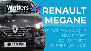 Renault Megane 15 Dci Dynamique Nav Sport Tourer Diesel Manual [upl. by Solis324]