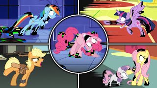 FNF Pibby MLP All Phases  MLP Darkness is Magic FNF My Little Pony [upl. by Kloman576]