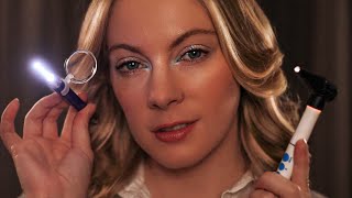 ASMR Ear Exam amp Thorough Ear Cleaning 🎧 Ear to Ear Binaural Low Light [upl. by Fabe]