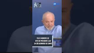 Eleições 2024 Confira a chegada do Presidente Lula para votar [upl. by Stafford]