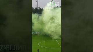 Derby Podkarpacia Stal Stalowa Wola  Stal Rzeszów 22 KIBICE OPRAWA [upl. by Lledyr]