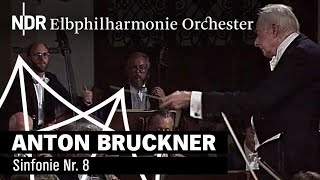 Anton Bruckner Sinfonie Nr 8 mit Günter Wand 1987  NDR Elbphilharmonie Orchester [upl. by Hatty]