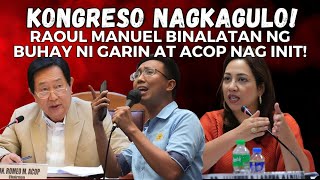 HALA MGA KONGRESISTA NAG AWAY AWAY AT NAGKAGULO SA KONGRESO RAOUL MANUEL PINATAHIMIK [upl. by Abehsat]