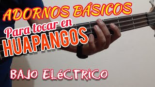 Adornos para HUAPANGOS en Bajo Eléctrico [upl. by Neri]