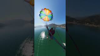 Parasailing  Tehri Dam  Uttarakhand [upl. by Venuti285]