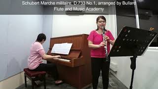 Clarinet ABRSM Grade 5 from 2022 A2 Schubert Marche militaire D 733 No 1 arranged by Bullard [upl. by Dodwell]