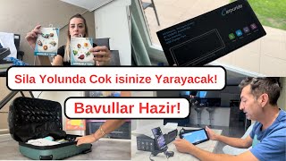 Sila Yolu Hazirlik Cok Kullanisli Bavullari Hazirladik Zaman Azaldihollandadanatesailesi [upl. by Jozef813]