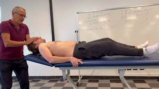 Teaching manipulation during Level3 course in Brescia Pieter Westerhuis IMTA [upl. by Aihcrop]