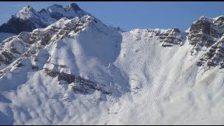 Skiing the Swiss Wall  Avoriaz [upl. by Ebneter311]