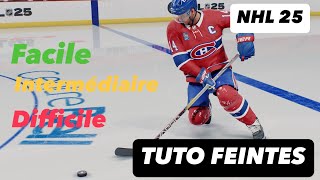 NHL 25 TUTORIEL FEINTES  facile  intermédiaire  difficile [upl. by Camp]