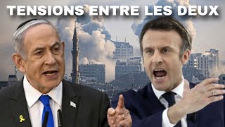 Le Torchon Brûle Entre Israël Et La France Suite Aux Déclarations De Emmanuel Macron [upl. by Jeaz]