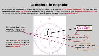 LA DECLINACIÓN MAGNÉTICA [upl. by Brenan]