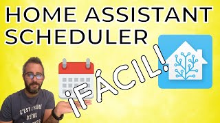 Programador VISUAL para Home Assistant ¡FÁCIL  Componente Scheduler en HACS [upl. by Melitta]