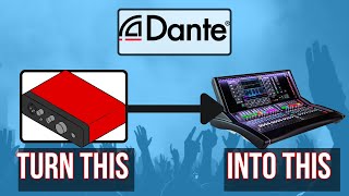 Use Dante To Turn your Mixer Into A Soundcard [upl. by Aisela98]