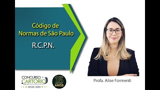 Registro Civil das Pessoas Naturais  Normas de São Paulo  Direto ao Ponto [upl. by Doownil]