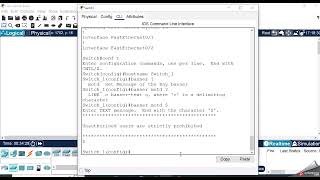 Basic Switch configuration Cisco devices configuration [upl. by Hernardo279]