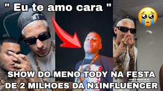 Anderson Neiff curti o show do Meno Tody ao vivo na festa da N1INFLUENCER 🔥menotody andersonneiff [upl. by Aened]