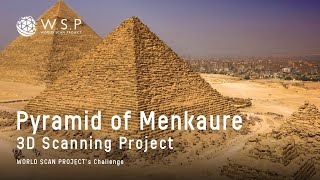 Pyramid of Menkaure The smallest of the three great pyramids of Giza｜WORLD SCAN PROJECT’s Challenge [upl. by Birmingham]