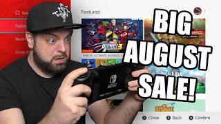 HUGE Nintendo Switch eShop Sale For August Happening NOW [upl. by Llenrrad]