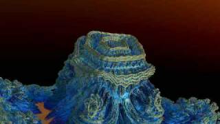 3D Mandelbulb crater transformation [upl. by Avirt]