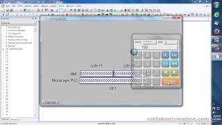 Weintek HMI Tutorial  Bitlevel access to PLC registers from an HMI 4hN [upl. by Niwdla202]