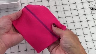 How to Serge a Flatlock Stitch for a SidebySide Seam [upl. by Akitahs]