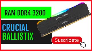 Memoria RAM crucial Ballistix DDR4 RGB BL8G32C16U4BL 😱 🥳 3 [upl. by Pacian]