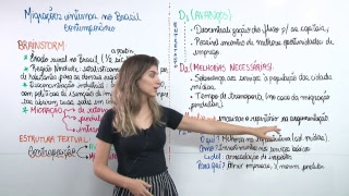 Migrações internas no Brasil  profa Bela  Redação [upl. by Lama]