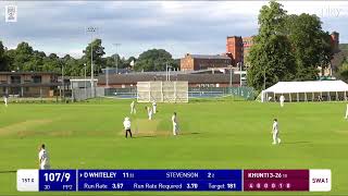 Belper meadows 1XI vs Swarkestone 1XI DCCL Prem [upl. by Htide]