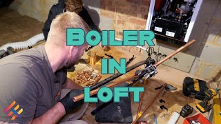 Boiler plumbing in Lofts [upl. by Ruff]