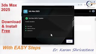 3ds Max 2025 download and install Free [upl. by Eveleen]