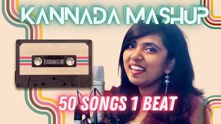 50 songs on Shape of you  Trendz to Retro  Kannada Medley  Eesha Suchi [upl. by Brote]