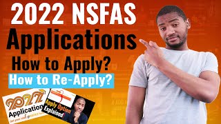 NSFAS Online Applications for 2022 now OPEN  How to apply for NSFAS funding FULL GUIDE [upl. by Ariamoy]