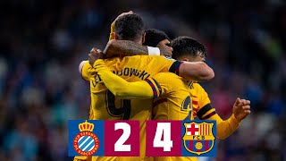 ESPANYOL 24 BARÇA  LALIGA 202223 MD34 [upl. by Akeem]