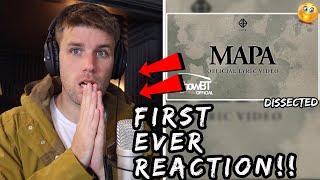 Rapper Reacts to SB19 FOR THE FIRST TIME  MAPA OFFICIAL LYRIC VIDEO First Reaction [upl. by Aneleairam757]