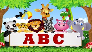 ABC ANIMALS SONG FOR CHILDREN  Music for Kids  Baby Learning Songs [upl. by Clynes]