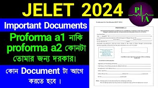 JELET 2024 what is the next process  Important Documents  Admission Criteria  Certificate [upl. by Christiane]