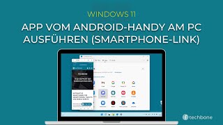 App vom AndroidHandy am PC ausführen SmartphoneLink Windows 11 [upl. by Willman]