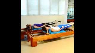 Footwork com Therabnd no Reformer [upl. by Forester73]