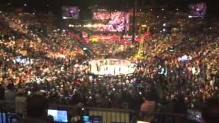 Robbie lawler UFC 189 UFC Champion fight ring entrance [upl. by Kceb600]