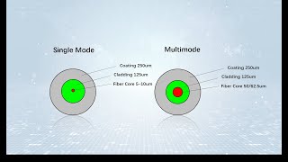 Single Mode vs Multimode Fiber  Whats the Difference How to Choose [upl. by Spratt]