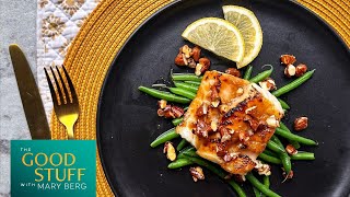 Honey Miso Cod with Green Beans  The Good Stuff with Mary Berg [upl. by Dearborn]