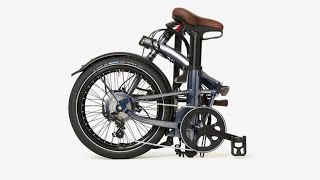 Decathlon BTWIN EFold 900 electric bike with a folding design 55km pedalassist range launched [upl. by Kline]