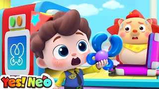 Airport Safety  Good Manners  Safety Check Song  Nursery Rhymes amp Kids Songs  Yes Neo [upl. by Eentroc]