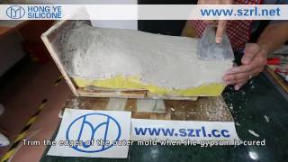 Mold making of Chinese Ancient Clay Terracotta Warriors and Horses [upl. by Dafodil]