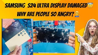 s24 ultra display replacement easy method [upl. by Nikos353]