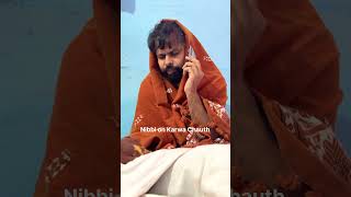 Nibbi on karwa chauth 😂  Anubhav Golia funny comedy [upl. by Arocet]