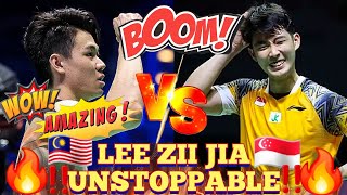 Wow🇲🇾Lee Zii Jia UNSTOPPABLE Olimpik 2024🔥😱‼️POWERFUL SMASH💥💪🤩‼️leeziijia [upl. by Toni]