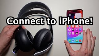 PULSE Elite Wireless Headset  How to Connect to iPhone [upl. by Pitzer]