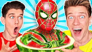 Best of Food Art Challenges Must See How To Make The Best Disney Avengers amp Minecraft Art [upl. by Tyler703]